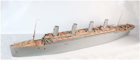 Rms Titanic Ocean Liner Deluxe Upgrade Set 1200 Ka Models Kaomd20020