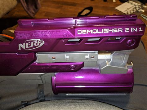 Ultimate Nerf Demolisher With Integrated Shotgun Upgraded Motors And More 28 Steps