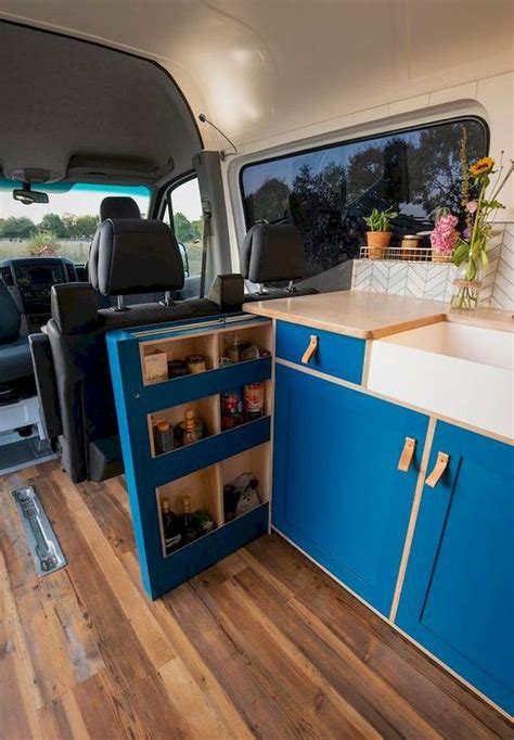 Gorgeous Campervan Kitchen Design Concepts For Van Life Camper Van