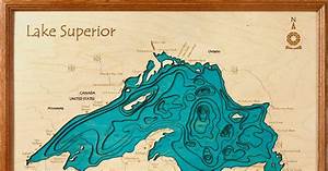 Depth Map Of Lake Superior Share Map