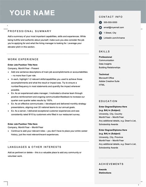 Canadian Resume And Cover Letter Format Tips And Templates Arrive