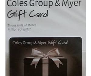 However, when it comes to standalone visa/mastercard credit cards that earn points into flexible points programs with. Win a $100 Coles Group & Myer Gift Card (With images) | Gift card, Cards, Gifts