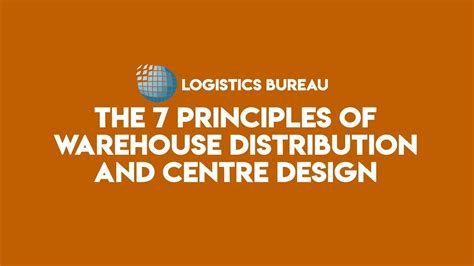 The 7 Warehouse Distribution And Center Design Principles Youtube