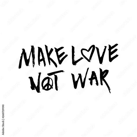 Make Love Not War Poster