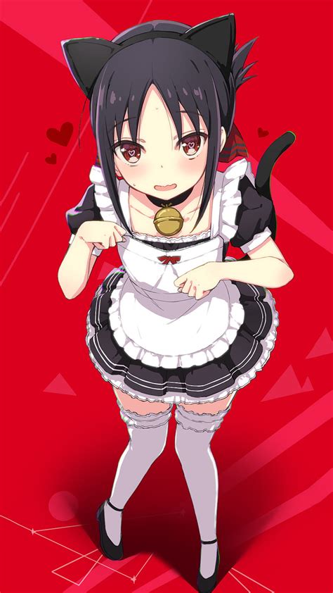 2024 Kaguya Anime Girl Cat Ears Cute Kaguya Shinomiya Kaguyasama