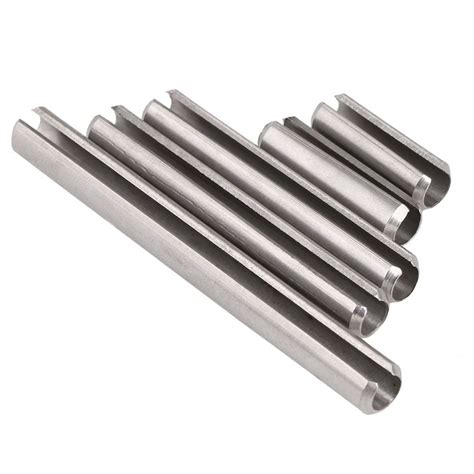 M8 304 Stainless Steel Slotted Spring Pins Fastener Manufacturer