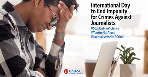 International Day To End Impunity For Crimes Against Journalists Unifor National