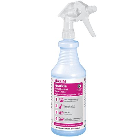 Sparkle Alcohol Fortified Glass Cleaner Midlab Inc