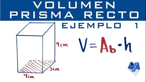 ¿Cómo calcular el área de un prisma rectángulo? | Volumen del prisma