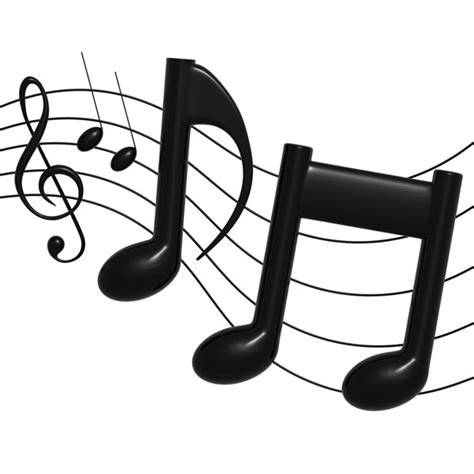 Cool 3d Music Notes Download Clipart Panda Free Clipart Images