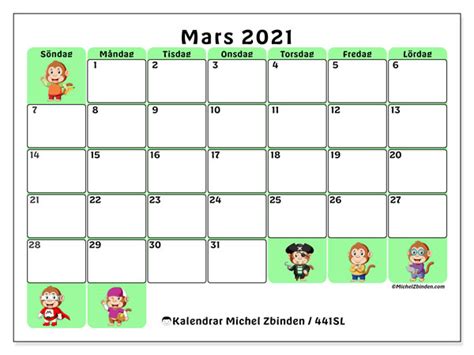 Kalender Skriva Ut Gratis Mars Almanacka Februari Skriva Ut