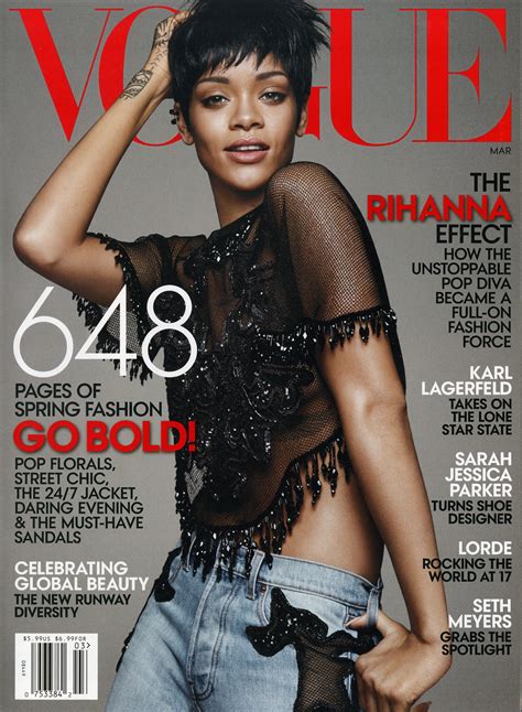 Breaking Rihanna To Speak At Vogues Forces Of Fashion Conference Vogue