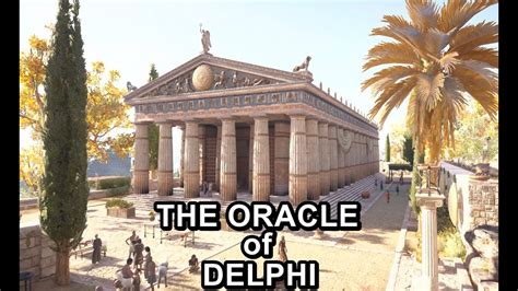 Discovery Tour The Oracle Of Delphi Assassin S Creed Odyssey YouTube