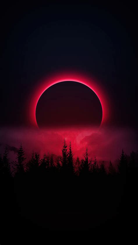 red moon wallpapers top free red moon backgrounds wal