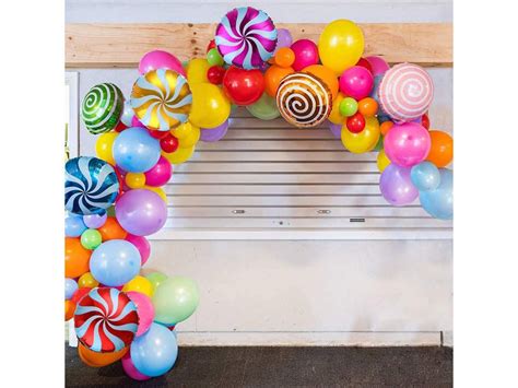 Sweet Candy Balloon Garland Arch Kit 90pcs 18inch Round Etsy