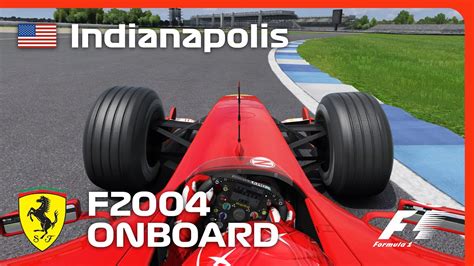 Ferrari F Indianapolis Motor Speedway Onbaord Lap Assetto Corsa