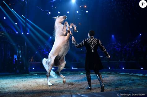 Ivan Knie Et Sa Présentation De Chevaux En Liberté Du Cirque National