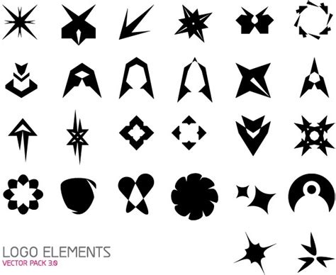Logo Elements Pack Vectors Graphic Art Designs In Editable Ai Eps