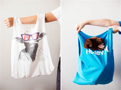 Easy Diy T Shirt Bags — All For The Boys