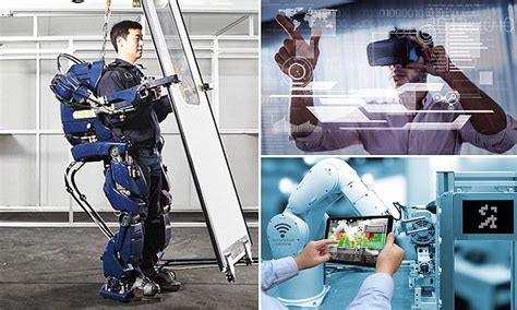 Technology Will Turn Future Workers Into Cyborgs Daily Mail Online