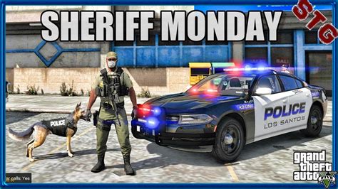 Gta 5 Sheriff Monday Patrol Playing Gta 5 As A Cop 22 Gta 5 Mods