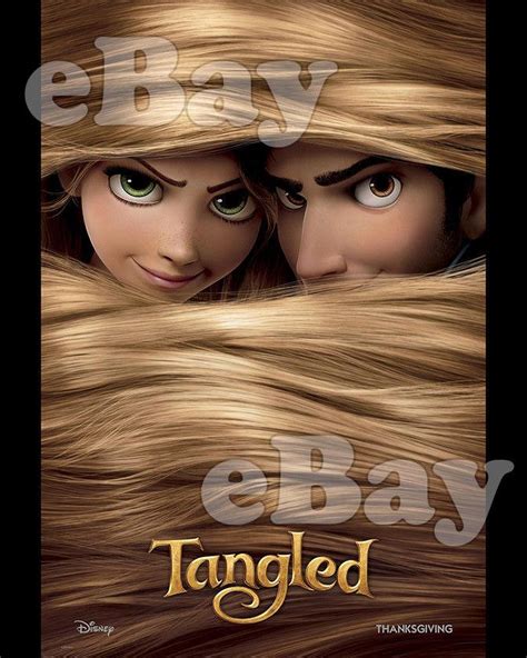 Rare Walt Disney S Tangled Cartoon Color X Photo Rapunzel