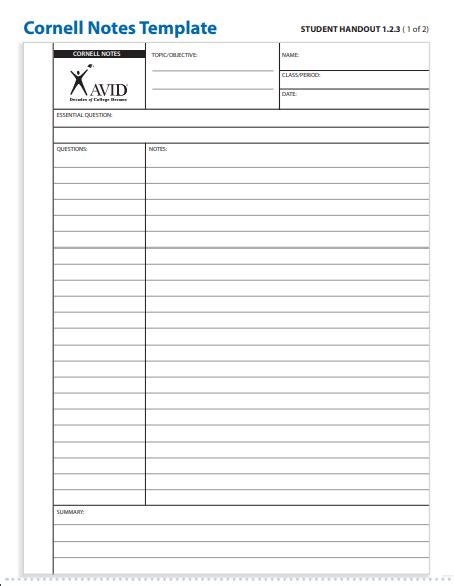 Werner icking music archive früher als gmd music archive bekannt. 17 Free Cornell Notes Templates, Examples and Printable ...
