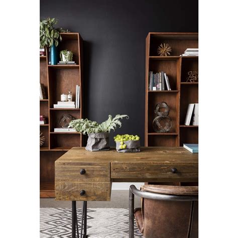 Walmart canada has a wide variety of these, along with many other accessories for your computer. Aurelle Home Rustic Industrial Farmhouse Writing Desk ...