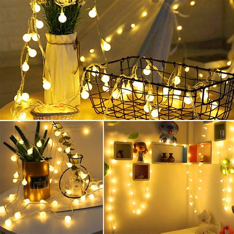 We did not find results for: LED Globe String Lights, 16.4ft, 40 LEDs, Warm White ...