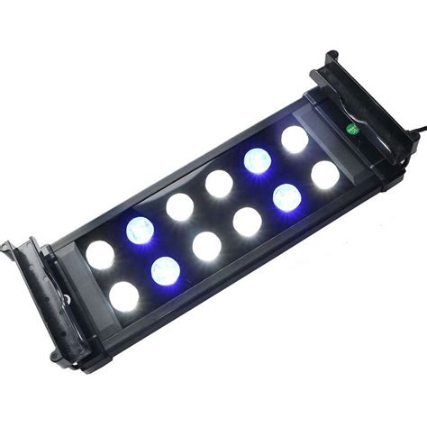 Different types of corals have different requirements of lighting. 10W 12"-20" Marine Aquarium Reef LED Lighting Coral Fish ...