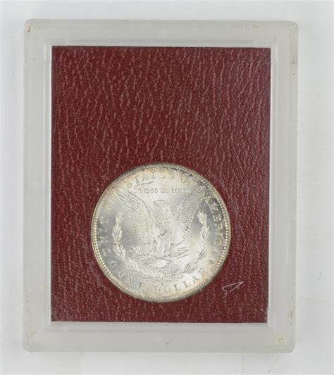 Ms65 1891 S Morgan Silver Dollar Redfield Collection Picc Graded