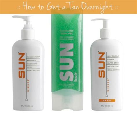 Tan Overnight With Sun Laboratories — Beautiful Makeup Search Self