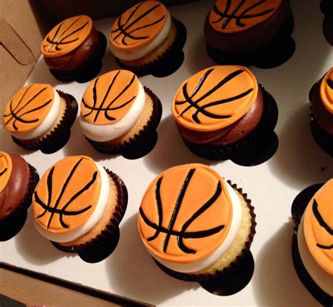 Basketball Cupcakes Cupcakes Afbeeldingen