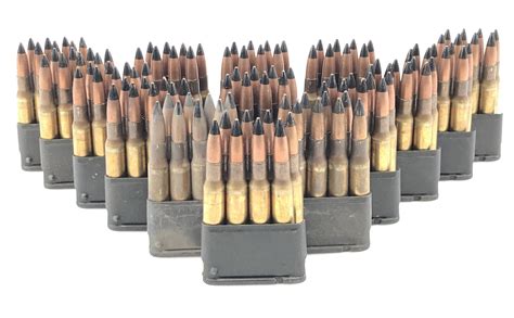 Lot 120 Rounds 30 06 Black Tip Ap Ammo