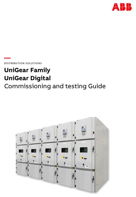 Abb Unigear Digital Commissioning And Testing Manual Pdf Download