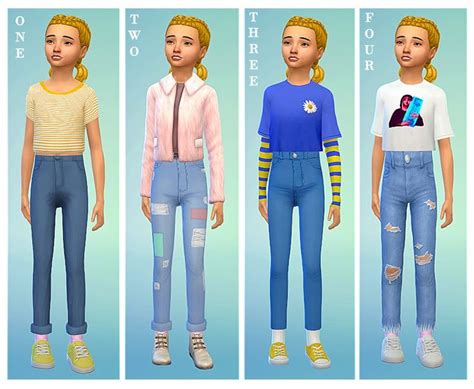 Sims 4 Kids Clothes Pack Mods 035