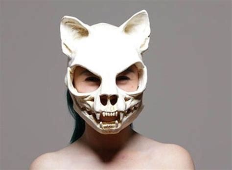 Creepy Handmade Skull Masks Unleash Your Inner Creepiness