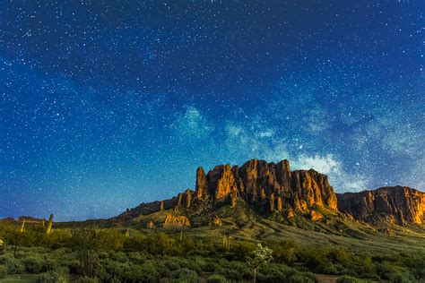 Superstition Mountains At Night Photography Forum