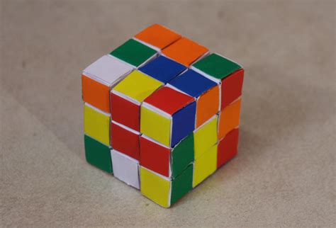 I Made An Origami Rubiks Cube Rcubers