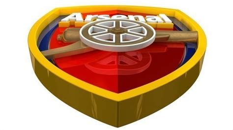 Arsenal Logo 3d Model Animated Rigged Obj 3ds C4d