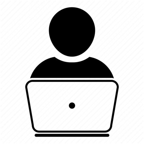 Computer Human Laptop Person User Icon