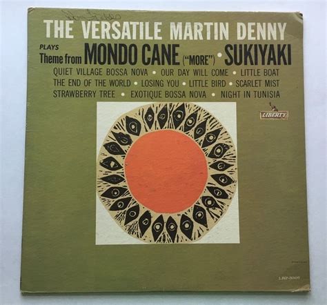 Martin Denny The Versatile Vinyl 1963 Liberty Records Lp Lrp 3307 Jazz