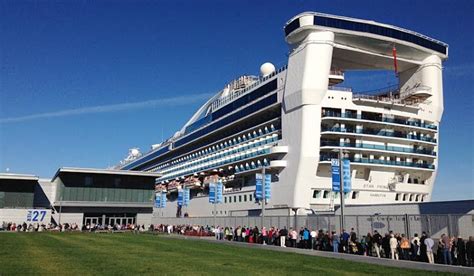Passengers Line Up To Board A Star Princess Sailing From San Francisco To Cabo San Lucas Tip