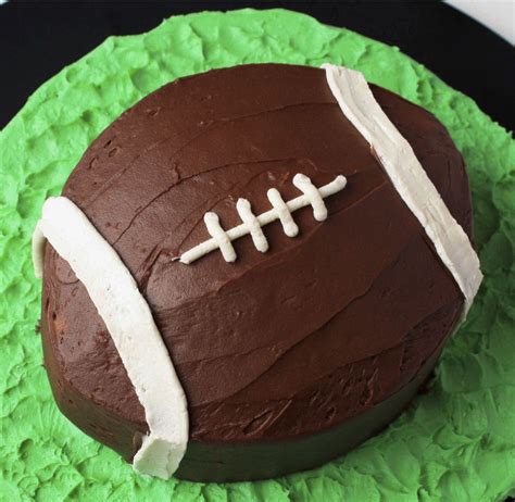 Contact us to bring his favourite character or theme to life. Score Big With a Seriously Simple Football Cake (With images) | Football birthday cake, Football ...