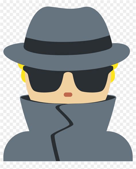 Spy Clipart Creative Clip Detective Emoji Free Transparent Png