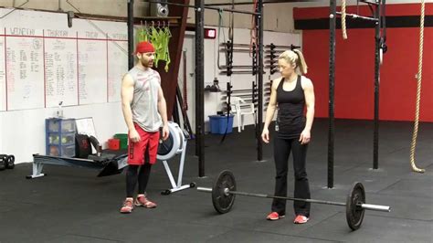 Crossfit Barbell Thruster Northstate Crossfit Youtube