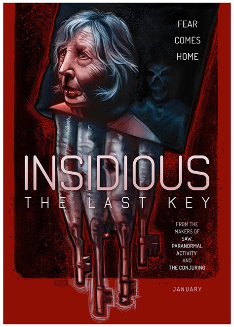 Really Cool Alternate Posters For Insidious The Last Key Rhorror