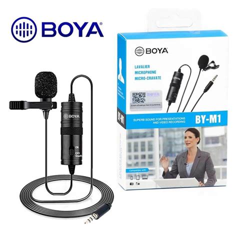 Boya By M1 Lavalier Microphone Micro Cravate