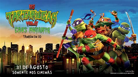 As Tartarugas Ninja Caos Mutante chega amanhã aos cinemas confira