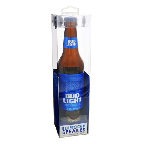Budweiser Bud Light Bluetooth Bottle Speaker Shop Audio At H E B